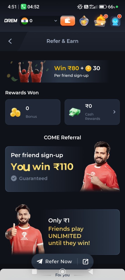 Drem11 APK information banner for cricket fantasy app users and safe download guidance.